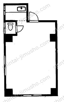 モナコビル3Fの間取図