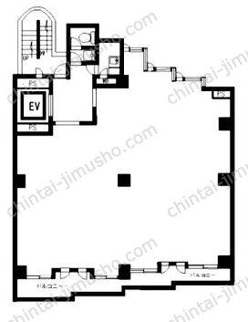 シダーハウス3Fの間取図