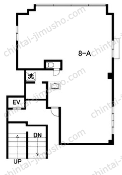 苗場ビル8Fの間取図