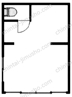 ドミールアップスカイ1Fの間取図