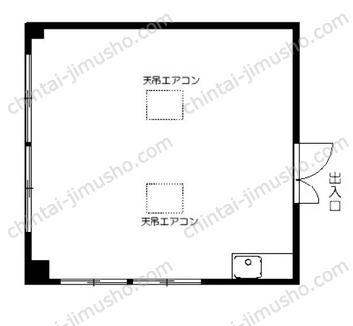 振興ビル2Fの間取図