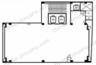 JEWEL BOX GINZA3Fの間取図