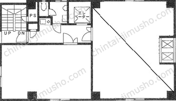 中根ビル6Fの間取図