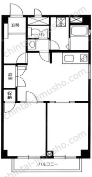 アール平河町2Fの間取図