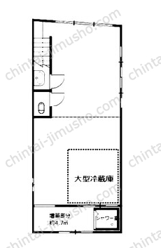 滝野川ビル1Fの間取図