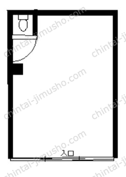 酒井ビル1Fの間取図