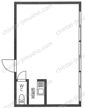 美浜ビル2Fの間取図