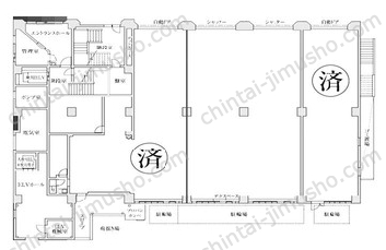 T's garden越谷大袋1Fの間取図