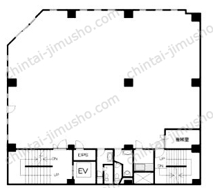 藤久ビル西2号館4Fの間取図