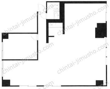 日建神保町ビル4Fの間取図