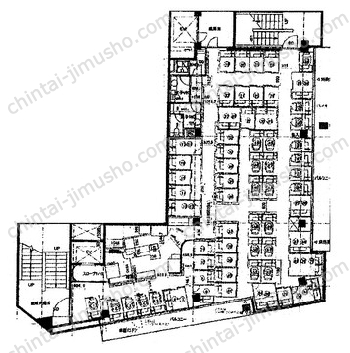 MINAMI Building6Fの間取図