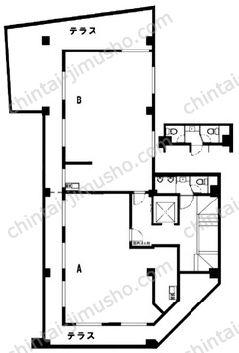 CROSS三田9Fの間取図