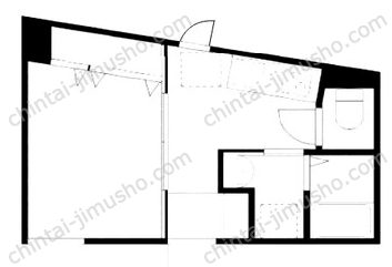 OUVERTURE代々木公園1Fの間取図