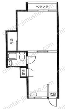 東京セントラル荻窪2Fの間取図