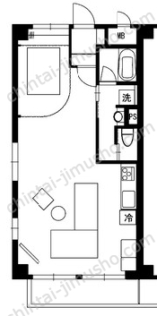 ヴェラハイツ恵比寿東10Fの間取図