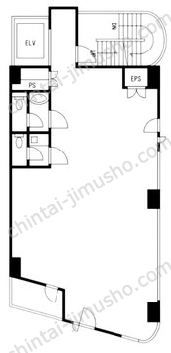 高島ビル5Fの間取図