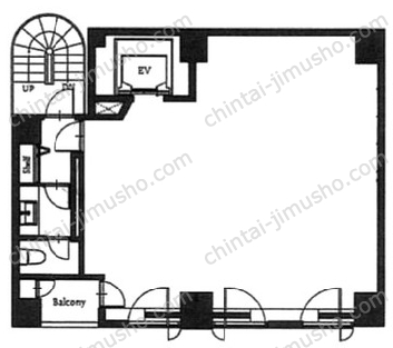 SANPU BUILDING3Fの間取図