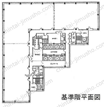 新宿エルタワーB1Fの間取図