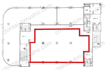 サンライズ東陽ビル3Fの間取図