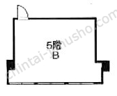 恩田ビル5Fの間取図