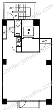 芝大門第一ビル2Fの間取図