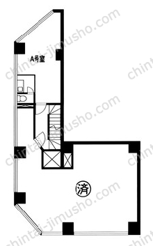 白井ビル2Fの間取図