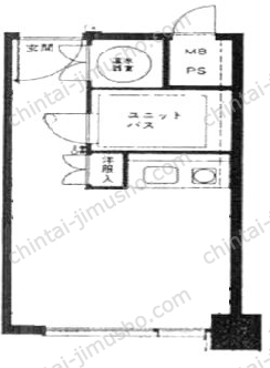 ローレル永田町1Fの間取図