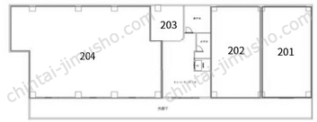 ファーストエイド242Fの間取図