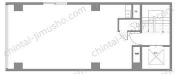 ホワイト銀座ビル5Fの間取図