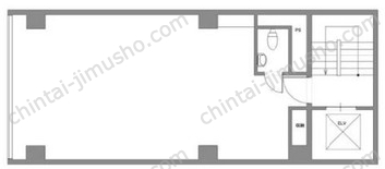 ホワイト銀座ビル3Fの間取図