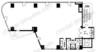 久月神田ビル2Fの間取図