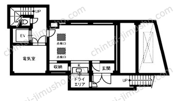 Tアムス堀之内A棟B1Fの間取図