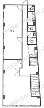 日産ビル2Fの間取図