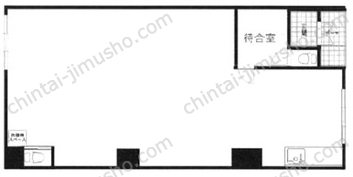 グランズ亀戸1Fの間取図