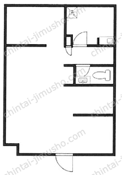 シティハイツ青葉1Fの間取図