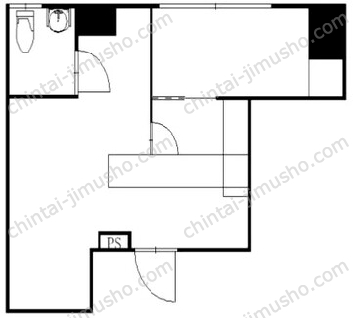 大泉ガーデン1Fの間取図