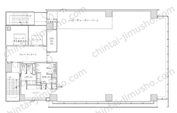 PMO浜松町Ⅲ7Fの間取図