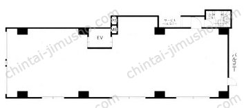 精美ビル8Fの間取図