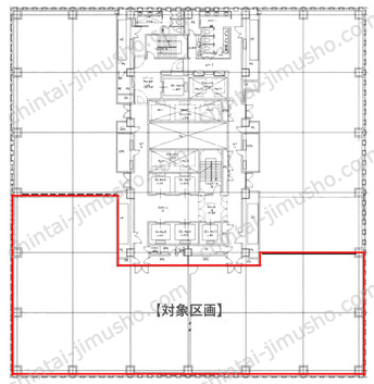 プルデンシャルタワー4Fの間取図