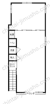 関ビル2Fの間取図