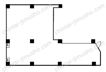 木下ビル2Fの間取図