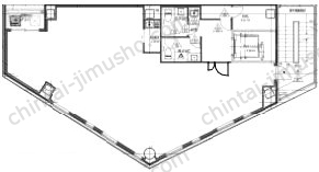 合人社東京八丁堀ビル3Fの間取図