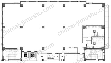 tanosio shin-yokohama7Fの間取図