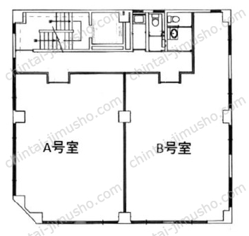 協和ビル6Fの間取図