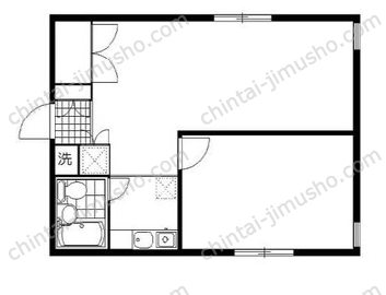 サナダビル23Fの間取図