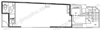 三橋ビル3Fの間取図