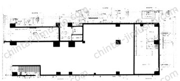 THREEGATE BLDG1Fの間取図