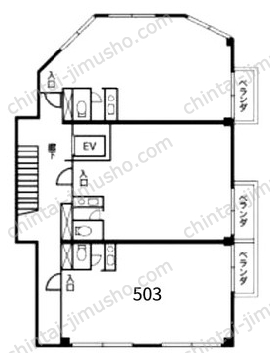 アイビス新松戸5Fの間取図