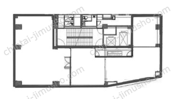 good office品川4Fの間取図