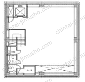 キスワイヤ八丁堀ビルB1Fの間取図